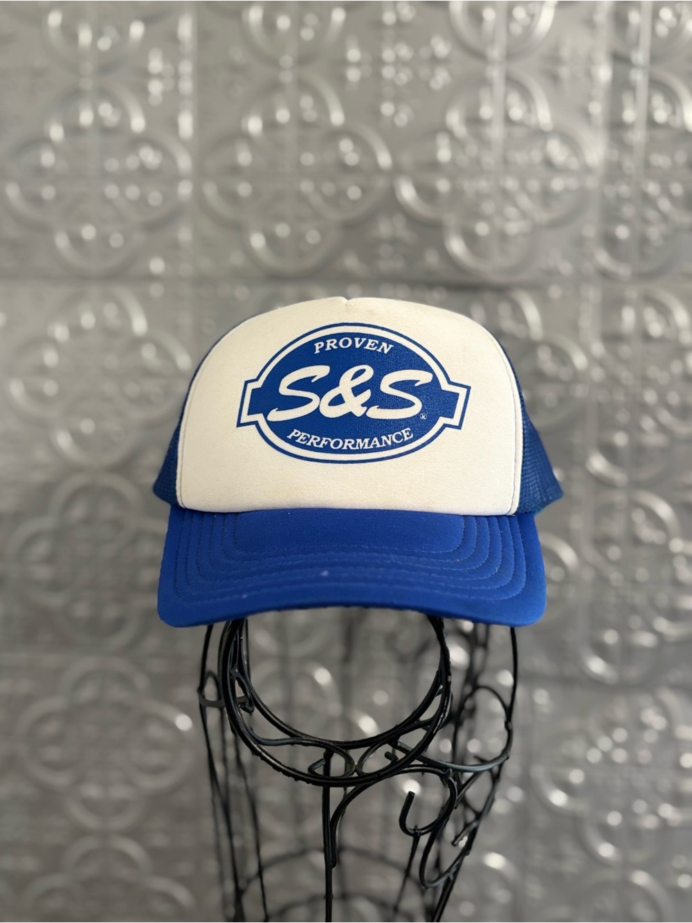 S&S Trucker SnapBack Hat – Blue. – S&S